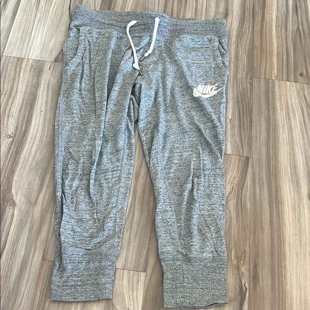 Nike Heather Gray Sweatpants